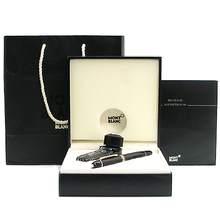 Montblanc(������) 146 ���̽��ͽ�ƣ 18K ���� ������ (�ջ����� M) �̹���2 - ���̺��� �߰���ǰ