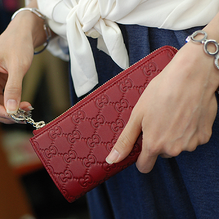 Gucci(����) 295671 GG �ΰ� �ø� ���� ¤�� ������ [��������] �̹���6 - ���̺��� �߰���ǰ