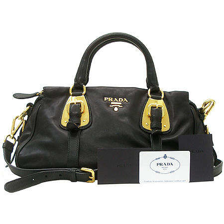Prada(�����) BN1904 SOFT CALF (�۾�������) ��Ʈ�� + ��� ��Ʈ�� �̹���2 - ���̺��� �߰���ǰ