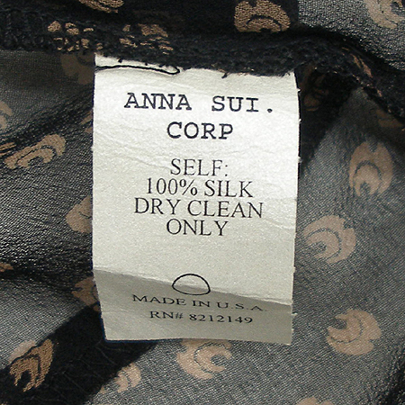 Anna Sui(�ȳ�����) 100% ��ũ ���콺 �̹���4 - ���̺��� �߰���ǰ