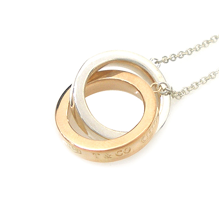 Tiffany(Ƽ�Ĵ�) 18K(750 RG) + SILVER(925) �޺� 1837 ���ͷ�ŷ ��Ŭ ���Ʈ ����� �̹���4 - ���̺��� �߰���ǰ