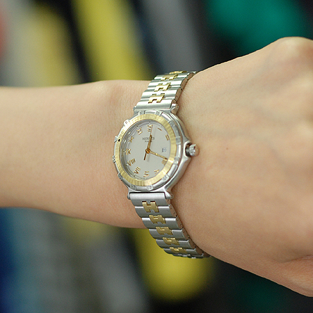 Hermes(�����޽�) 10ATU 18K �޺� ������ �ð� �̹���6 - ���̺��� �߰���ǰ