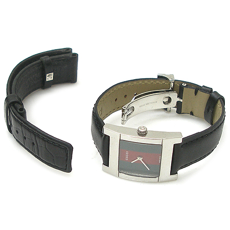 Gucci(����) 7700L �簢���� �Ｑ������ ���� ���׹�� ������ �ð� [��������] �̹���2 - ���̺��� �߰���ǰ
