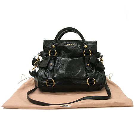 MiuMiu(�̿�̿�) RT0438 VITELLO LUX ���� ��� ��ÿ 2WAY [�б�������] �̹���2 - ���̺��� �߰���ǰ