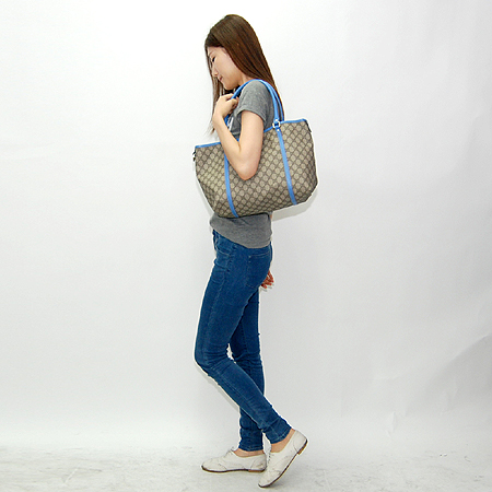 Gucci(����) 197953 GG�ΰ� PVC ����Ʈ���� Ʈ���� ����� �̹���7 - ���̺��� �߰���ǰ