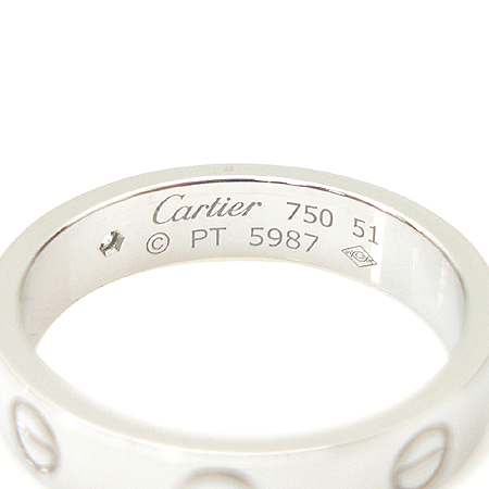 Cartier(��쿡) B4050500 18K(750) ȭ��Ʈ ��� 1����Ʈ ���̾� �̴� ���긵 ����- 11ȣ [�б�������] �̹���4 - ���̺��� �߰���ǰ