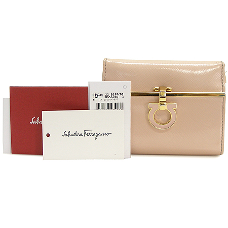 Ferragamo(��󰡸�) 22 B197 ��ġ�� �ΰ� ��� 3�� ������ �̹���5 - ���̺��� �߰���ǰ