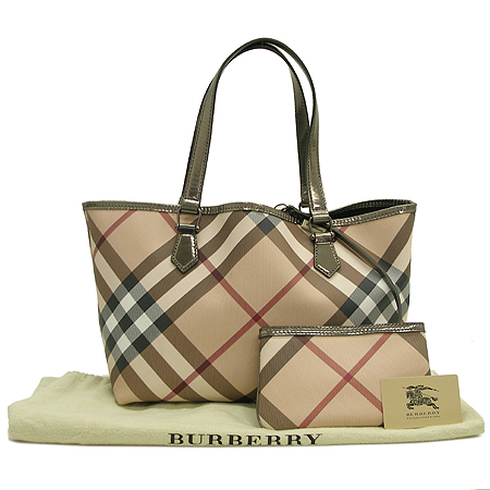Burberry(������) �� ��� üũ PVC ����� + �����Ŀ�ġ �̹���2 - ���̺��� �߰���ǰ