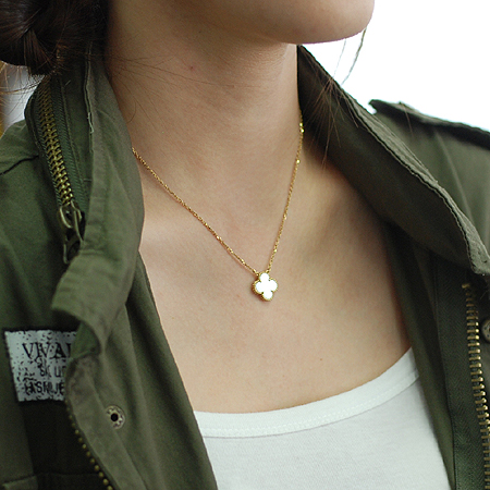VANCLEEF & ARPELS(��Ŭ����&����) 18K ���ο� ��� MOTHER OF PEARL ���Ʈ Vintage ������ ���Ժ�� ����� [��������] �̹���6 - ���̺��� �߰���ǰ