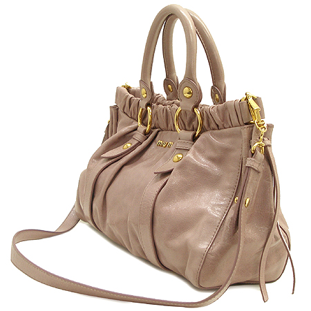 MiuMiu(�̿�̿�) RT0383 VITERLLO LUX  �ε� ��ũ �÷� 2WAY �̹���2 - ���̺��� �߰���ǰ