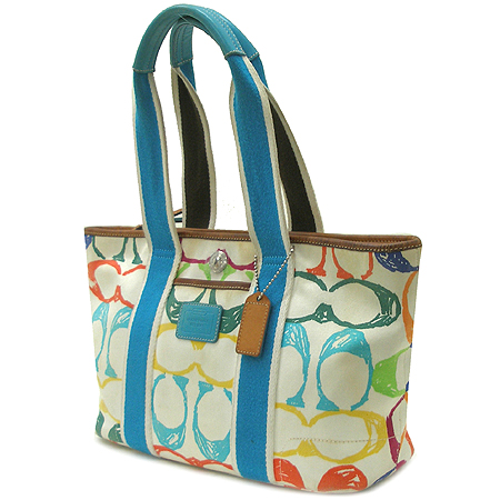 Coach(��ġ) 5660 �ñ״�ó ��Ƽ �÷� ĵ���� ��Ʈ�� [��������] �̹���2 - ���̺��� �߰���ǰ