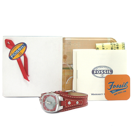 FOSSIL(�Ľ�) ES9873 ��ƿ �簢������ ���� ���׹�� ������ð� �̹���2 - ���̺��� �߰���ǰ
