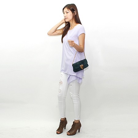 Gucci(����) 208710 �����̵� �ΰ� ���� ��� Ŭ��ġ �� ���� ü�� ����� �̹���7 - ���̺��� �߰���ǰ