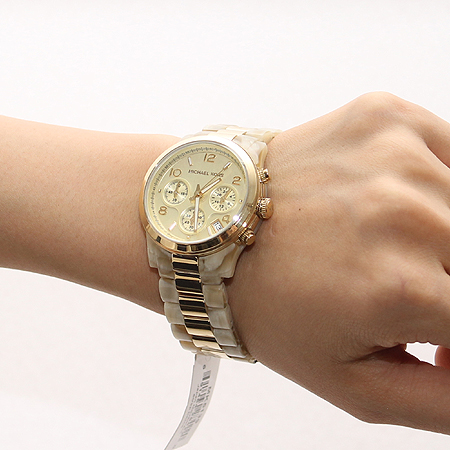 MICHAELKORS(����Ŭ�ھ) MK 5139 ��� ���� ��� ũ�γ� �׷��� ��ũ�� ��� �޺� �ð� �̹���6 - ���̺��� �߰���ǰ