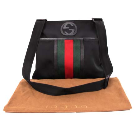 Gucci(����) 181067 GG�ΰ� ��� ���� �ڰ��� ũ�ν��� [�д����] �̹���3 - ���̺��� �߰���ǰ