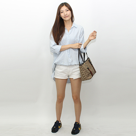 Gucci(����) 137396 GG�ΰ� �ڰ��� ��� ��Ƽġ ��Ʈ�� ����� �̹���6 - ���̺��� �߰���ǰ