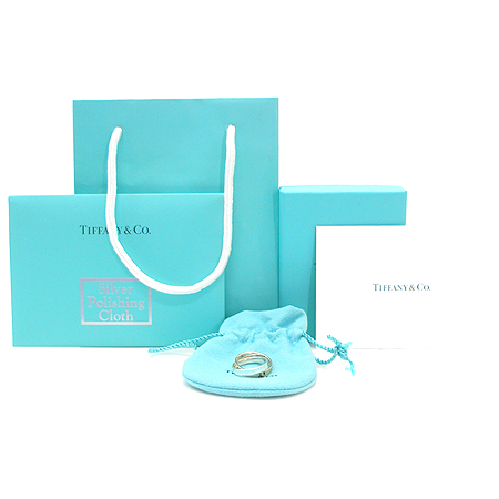 Tiffany(Ƽ�Ĵ�) 1837 Interlocking(���Ͷ�ŷ) circles(��Ŭ) ���� ���(18K) + �ǹ�(925) ������ ���� - 11ȣ [�б�������] �̹���2 - ���̺��� �߰���ǰ