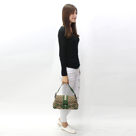Gucci(����) 131474 GG�ΰ� �𰡵� �׸� �Ｑ��Ƽġ ����ȥ�� ����ü�� ����� [��������] �̹���7 - ���̺��� �߰���ǰ
