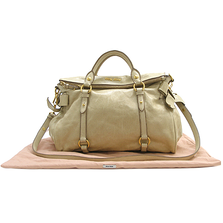 MiuMiu(�̿�̿�) RT0365 VITELLO LUX ���� ��� ���� �ΰ� ��ÿ 2WAY [��������] �̹���2 - ���̺��� �߰���ǰ