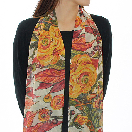 D&G(��ü&���ٳ�) QSCARF FS1AG 100%��ũ ��ī�� [��������] �̹���6 - ���̺��� �߰���ǰ