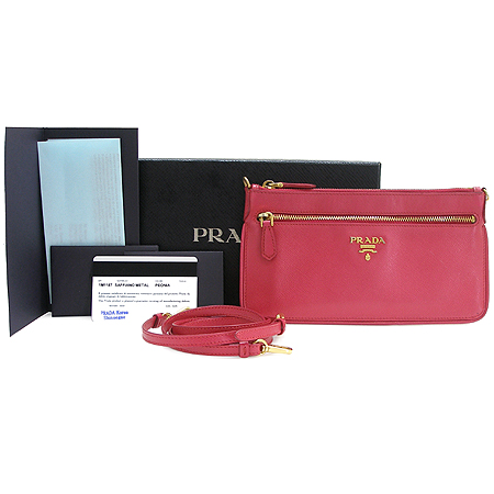 Prada(�����) 1M1187 ��ũ���ǾƳ� ����ΰ� ¤�� �̴� �Ŀ�ġ ũ�ν��� [��������] �̹���2 - ���̺��� �߰���ǰ