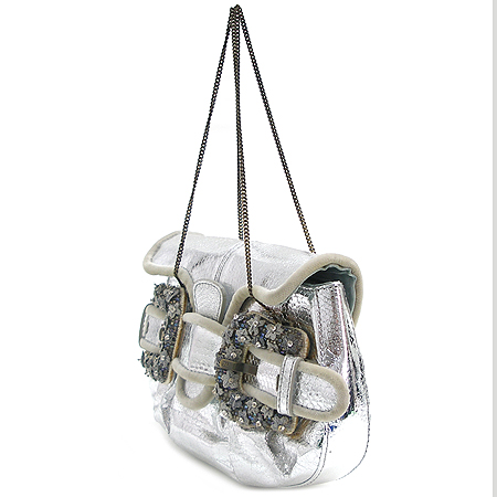 Fendi(���) 2454 8BP024 �ö�� ���� ��� ü�� Ŭ��ġ �� �̴� ��Ʈ�� �̹���2 - ���̺��� �߰���ǰ