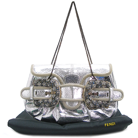 Fendi(���) 2454 8BP024 �ö�� ���� ��� ü�� Ŭ��ġ �� �̴� ��Ʈ�� �̹���4 - ���̺��� �߰���ǰ