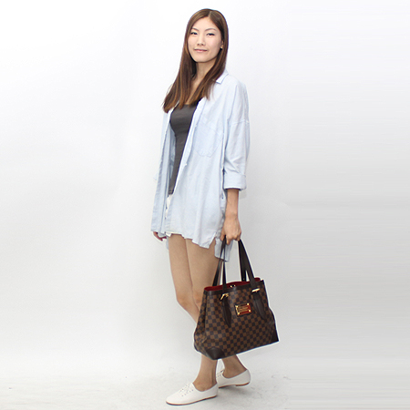 Louis Vuitton(���̺���) N51204 �ٹ̿� ���� ĵ���� �ܽ��׵� MM ����� [��������] �̹���7 - ���̺��� �߰���ǰ