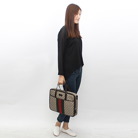 Gucci(����) 152602 212792 GG�ΰ� PVC �Ｑ ��Ƽġ �ΰ� ��� ��Ʈ�� �̹���7 - ���̺��� �߰���ǰ