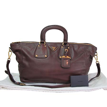 Prada(�����) BL0685 SOFT CALF ���� ���� ���� �ΰ� 2WAY [�ϻ����] �̹���5 - ���̺��� �߰���ǰ