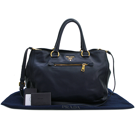 Prada(�����) BN2103 SOFT CALF �۾��� ���� ��Ʈ�� + ��� ��Ʈ�� [�б�����������2ȣ��] �̹���2 - ���̺��� �߰���ǰ