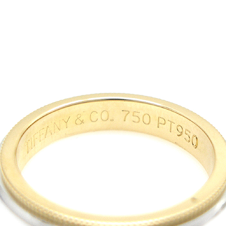 Tiffany(Ƽ�Ĵ�) PT950(�÷�Ƽ��)+18K ��� �޺� �б׷��� 3MM ���� - 9ȣ [��������] �̹���4 - ���̺��� �߰���ǰ
