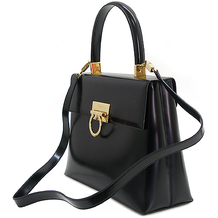 Ferragamo(��󰡸�) 21 0290 ���� ���� ���� ��ġ�� �ΰ� ��Ŭ ��� 2-WAY �̹���3 - ���̺��� �߰���ǰ