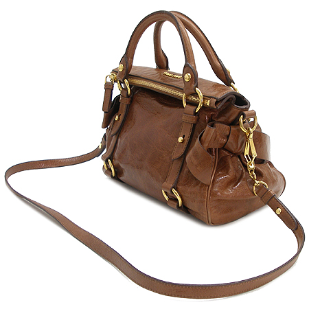 MiuMiu(�̿�̿�) RT0365 VITELLO LUX ���� ��� ���� �ΰ� ��ÿ 2WAY [�б�������] �̹���3 - ���̺��� �߰���ǰ
