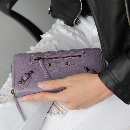 Balenciaga(�߷��þư�) 253036 D940T �۸��� �÷� agneau ���� ¤�� ������ [��õ ������] �̹���6 - ���̺��� �߰���ǰ