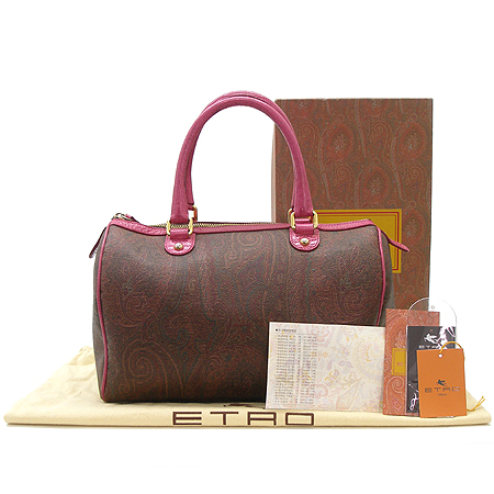 Etro(��Ʈ��) 1B167 3231 ������ PVC ��ũ���� ȥ�� ������ ��Ʈ�� �̹���2 - ���̺��� �߰���ǰ