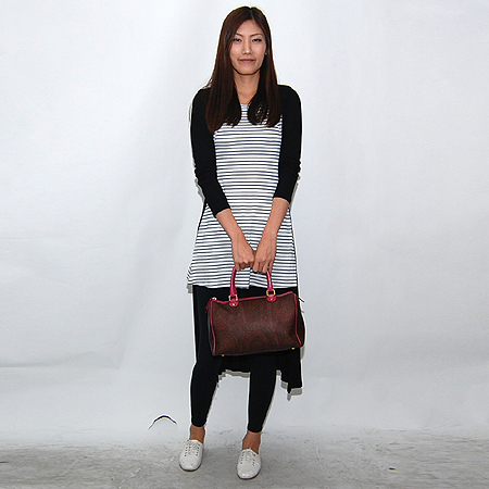 Etro(��Ʈ��) 1B167 3231 ������ PVC ��ũ���� ȥ�� ������ ��Ʈ�� �̹���6 - ���̺��� �߰���ǰ
