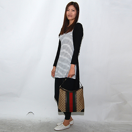 Gucci(����) 257084 GG�ΰ� �𰡵� ��ũ����� ȥ�� �Ｑ��Ƽġ ����� [��������] �̹���6 - ���̺��� �߰���ǰ