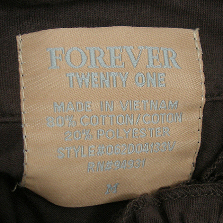 FOEVER21(������21) �� ����Ƽ �̹���4 - ���̺��� �߰���ǰ