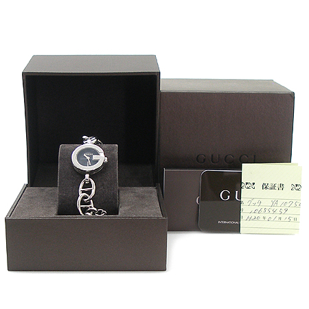 Gucci(����) YA107503 THE G CHARMS ü�� ��ƿ ������ �ð� [��������] �̹���2 - ���̺��� �߰���ǰ