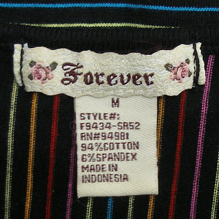 FOEVER21(������21) ���̳� Ƽ �̹���4 - ���̺��� �߰���ǰ