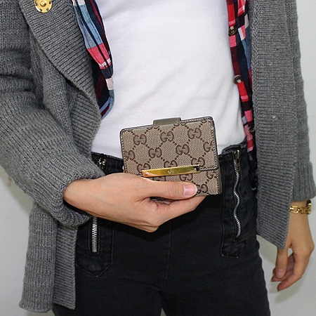 Gucci(����) 112716 GG�ΰ� �𰡵� ��ũ �׷��� Ʈ���� ����ΰ� 2�� ������ [��������] �̹���6 - ���̺��� �߰���ǰ