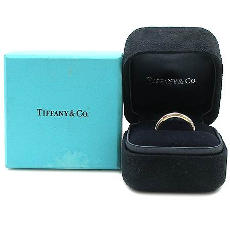 Tiffany(Ƽ�Ĵ�) MILGRAIN(�б׷���) PT950 + 18K ��� �޺� 3mm���� - 9ȣ [��������] �̹���3 - ���̺��� �߰���ǰ