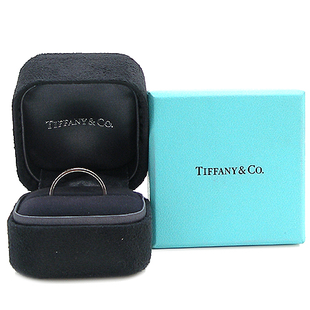 Tiffany(Ƽ�Ĵ�) 23778068 PT950(�÷�Ƽ��) 3MM TIFFANY&CO �̴ϼ� ���� - 14ȣ [��������] �̹���2 - ���̺��� �߰���ǰ