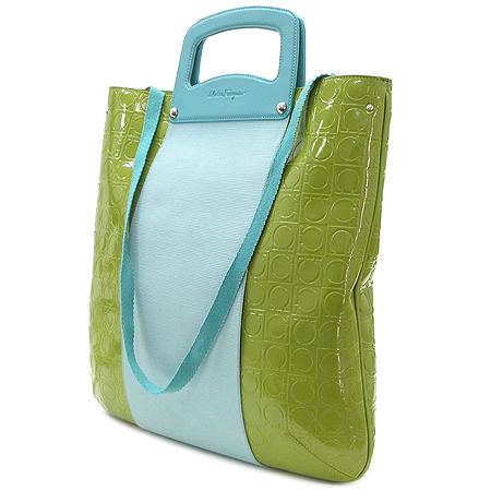 Ferragamo(��󰡸�) 21 5367 �ΰ� ���� PVC �к긯 Ʈ���� �ٰ� ��Ʈ�� + �����Ʈ�� �̹���3 - ���̺��� �߰���ǰ