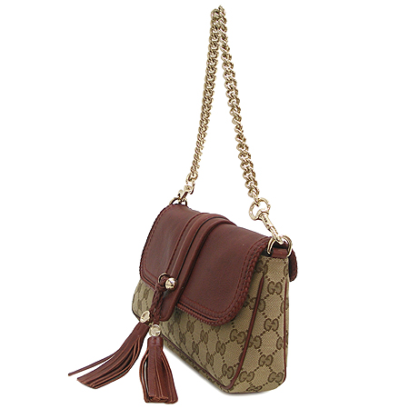Gucci(����) 257032 GG �ΰ� �ڰ��� �׽� ��� Ŭ��ġ �� ���� ü�� ����� [��������] �̹���2 - ���̺��� �߰���ǰ