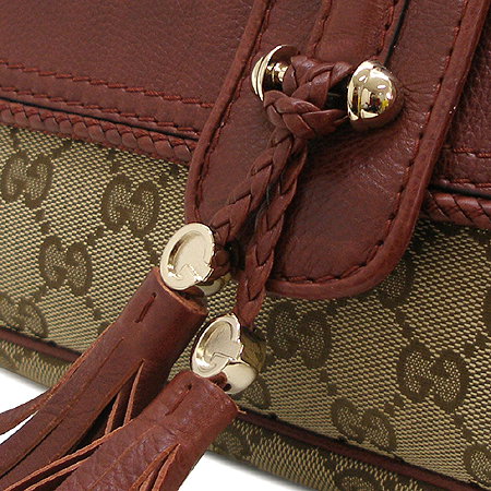 Gucci(����) 257032 GG �ΰ� �ڰ��� �׽� ��� Ŭ��ġ �� ���� ü�� ����� [��������] �̹���4 - ���̺��� �߰���ǰ