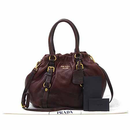Prada(�����) BN1773 DEERSKIN �罿 ���� �׶��̼� ��Ʈ�� + ��� ��Ʈ�� �̹���2 - ���̺��� �߰���ǰ
