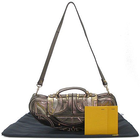 Fendi(���) 8BN133 ��� ��Ż�� ť�� ��� ��Ʈ Ŭ��ġ �� ����� 2WAY �̹���2 - ���̺��� �߰���ǰ