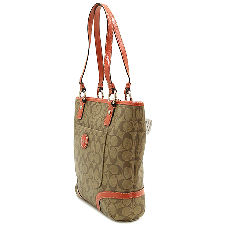 Coach(��ġ) F18917 �ñ׳�ó PVC ���� Ʈ���� ��Ʈ�� �̹���2 - ���̺��� �߰���ǰ